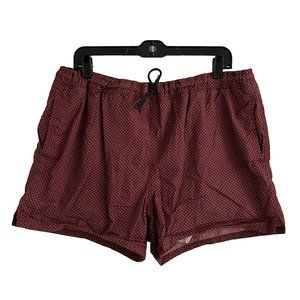 Ermenegildo Zegna Pink Blue Geometrical Patterned Swim Shorts Swimming Trunks